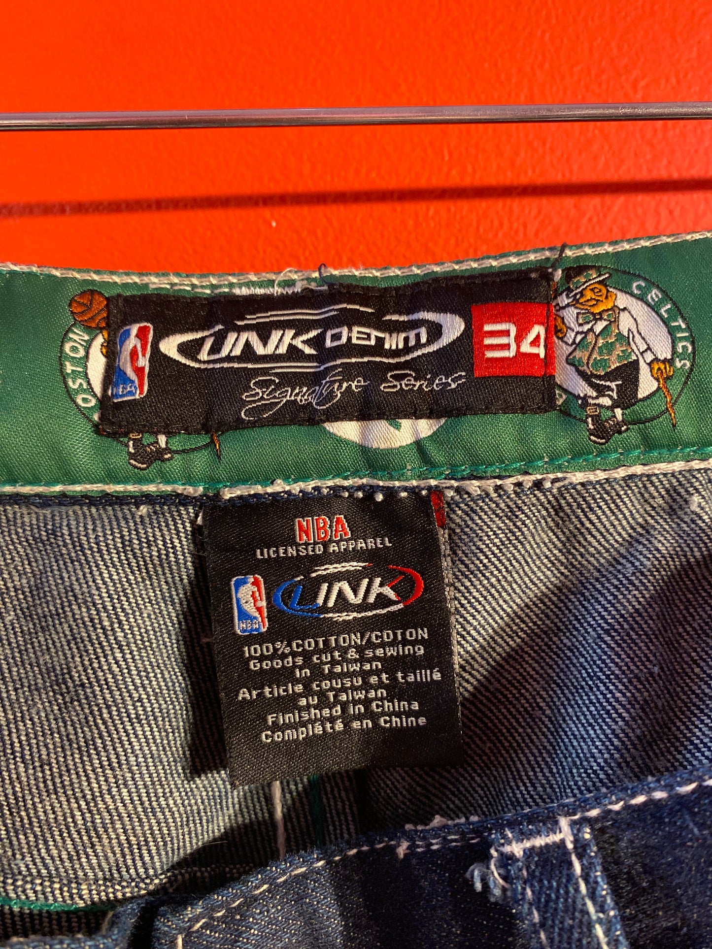 Jean Baggy NBA Celtics mixte M