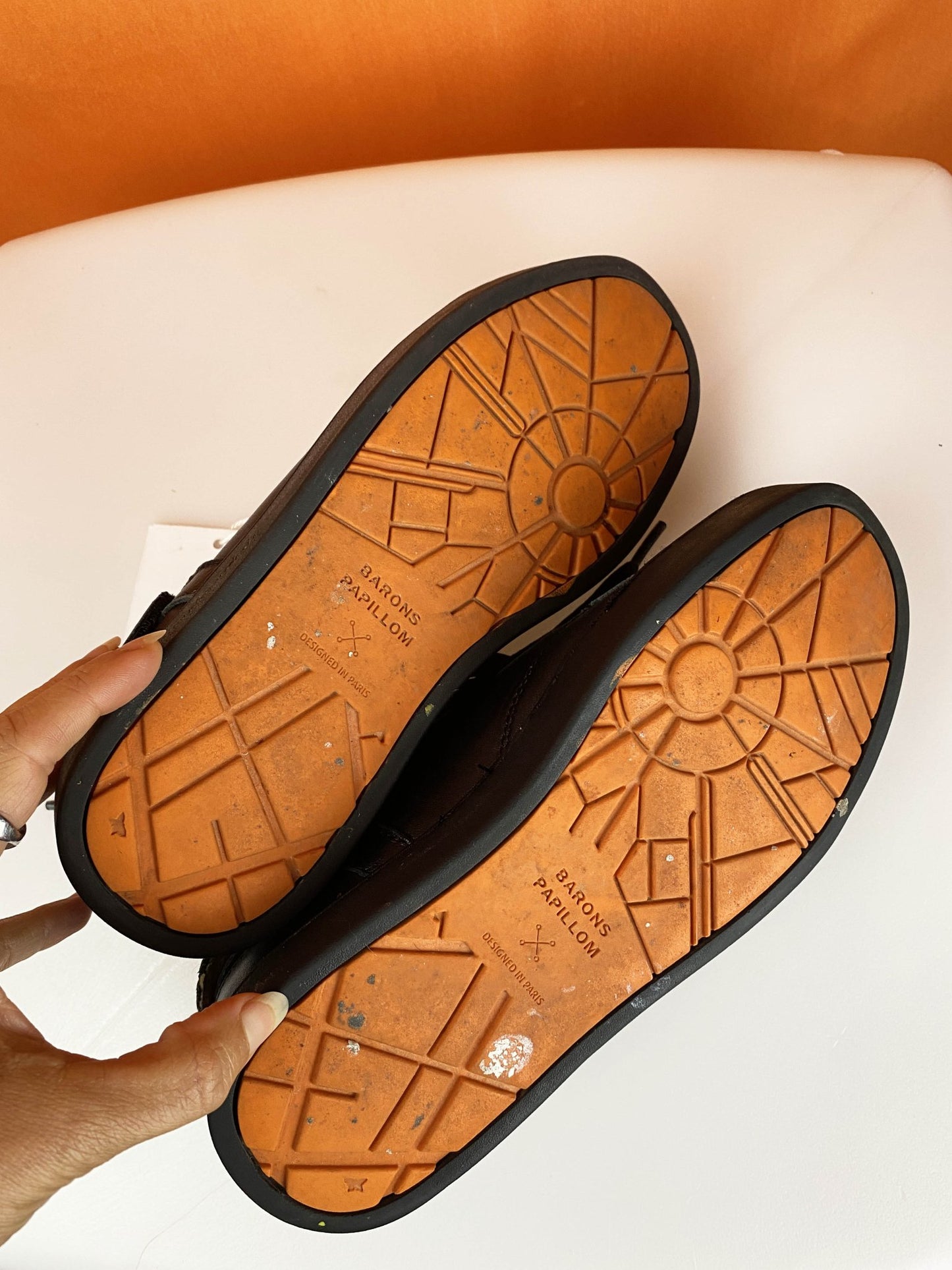 Baskets Barons Papillom Noir Femme 36 - Trésor