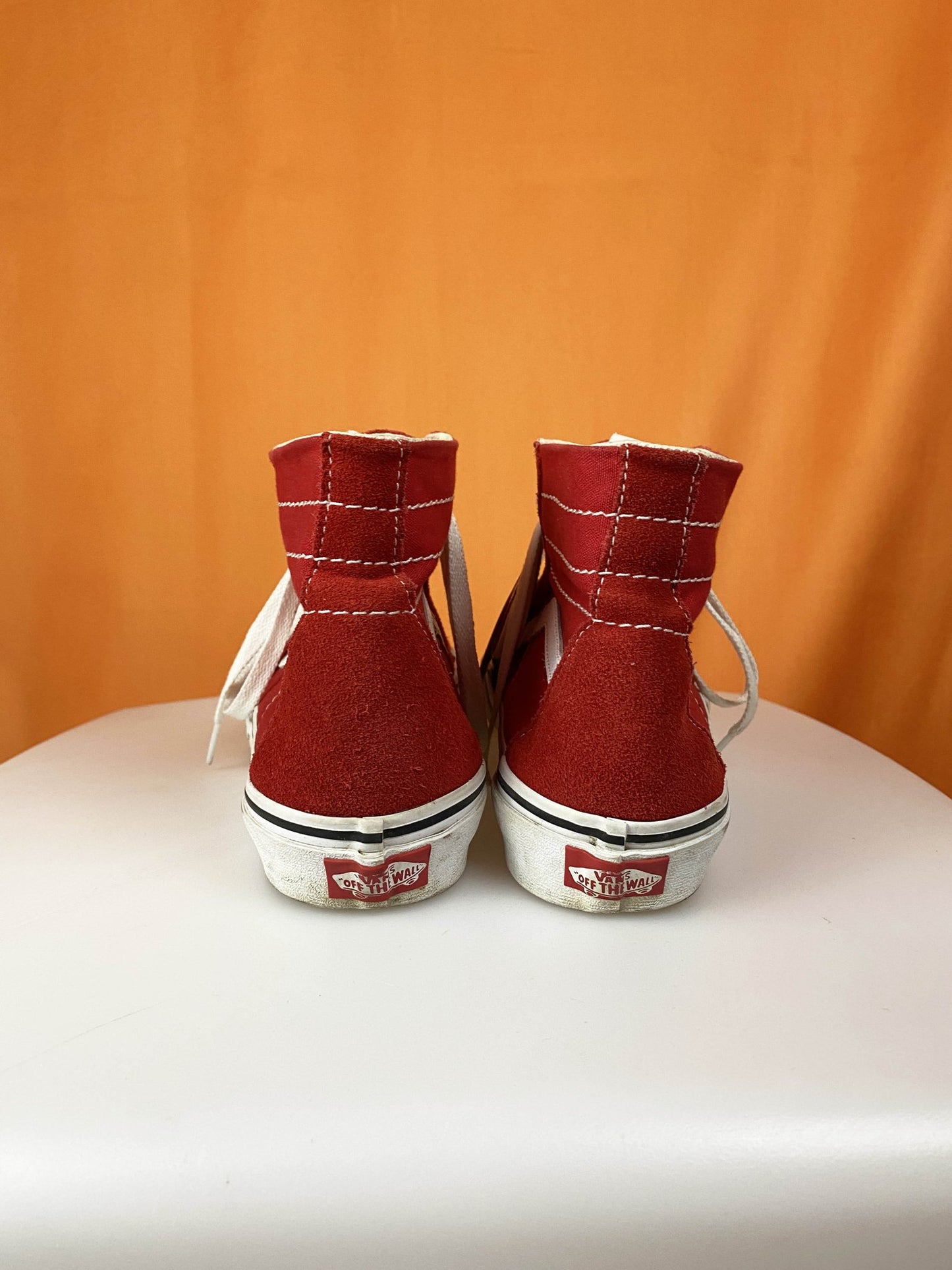 Baskets Vans Rouge Mixte 40 - Trésor