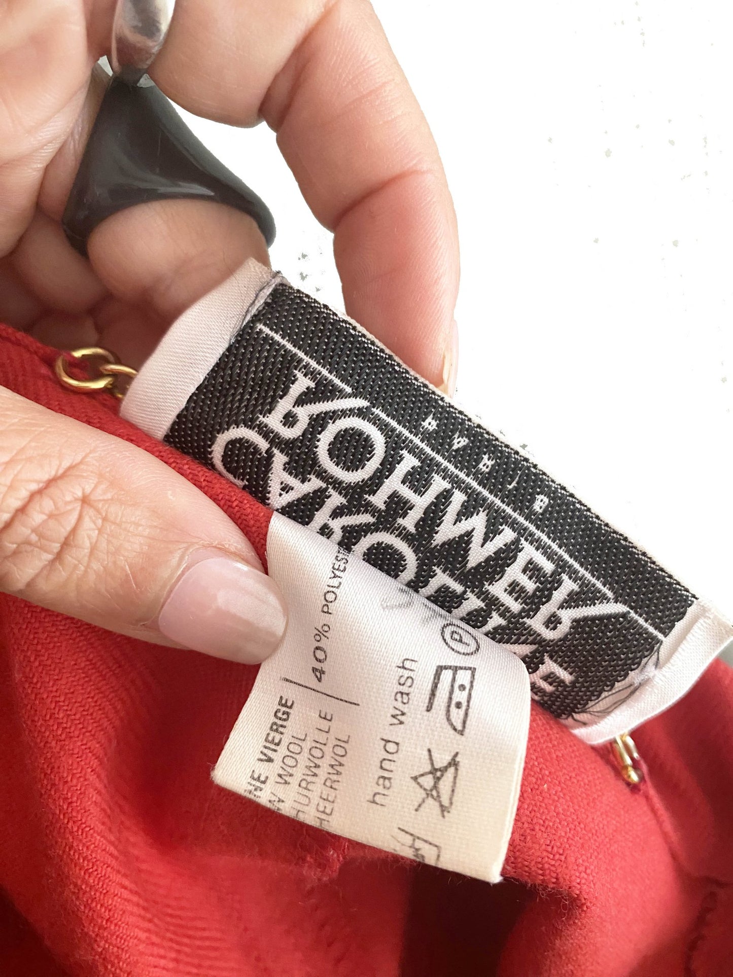 Blazer Caroline Rohmer Rouge Femme XL - Trésor - mode circulaire