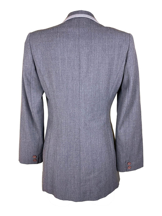 Blazer vintage en laine 123 Gris Femme S - M - Trésor