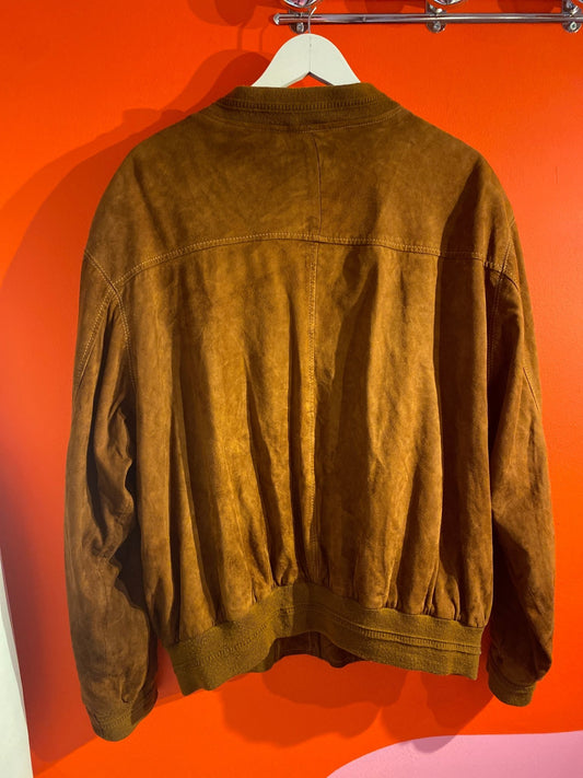 Blouson daim cuir Montes homme M - L - Trésor