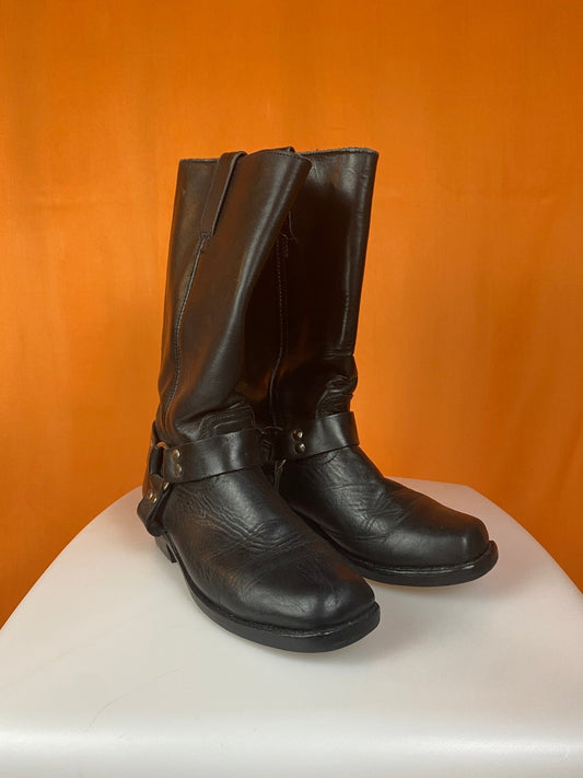 Bottes santiags Go West Noir Femme 36 - Trésor