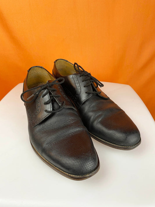 Chaussures à lacets Cuir Noir AM 41 - Trésor