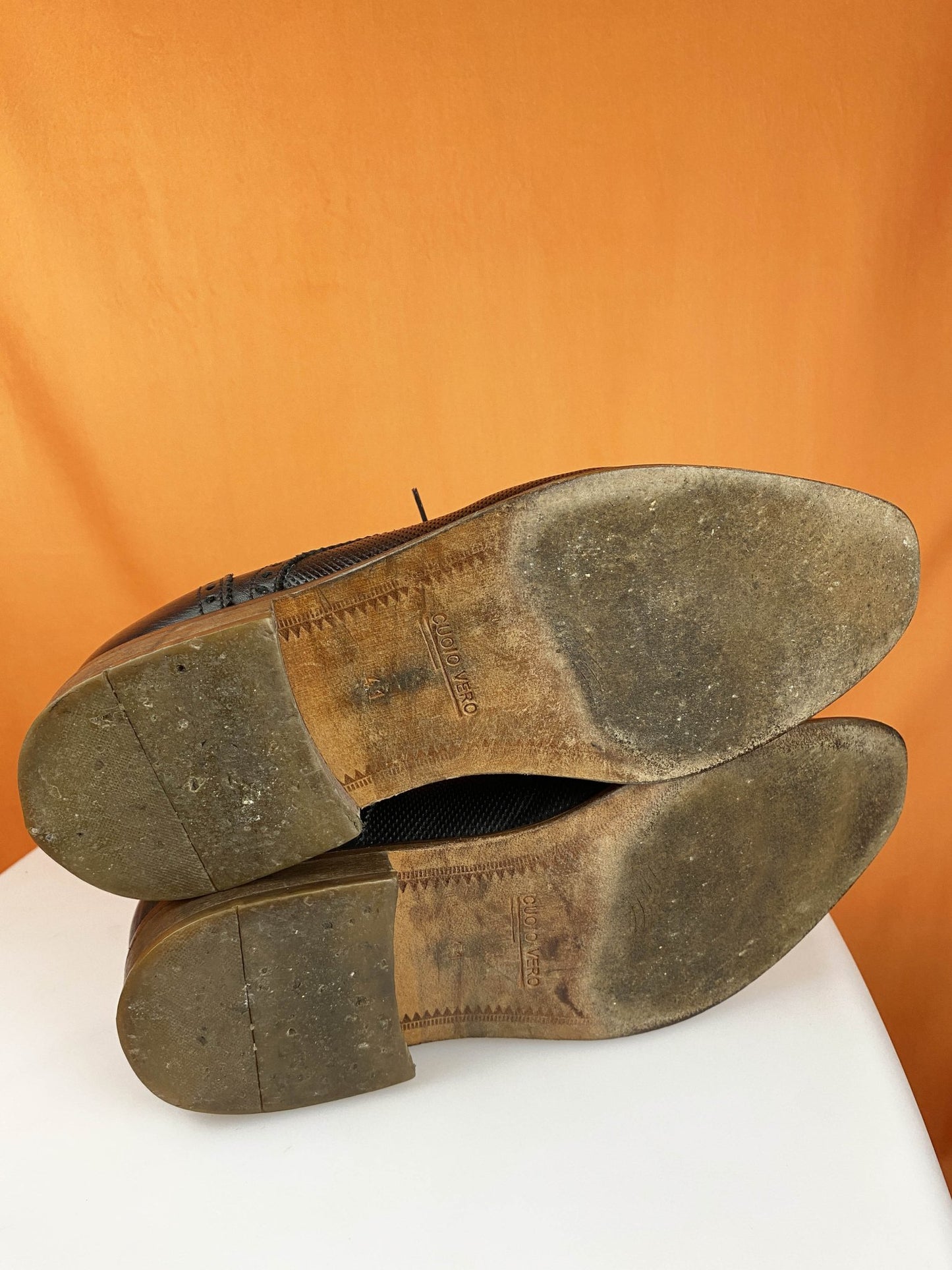 Chaussures à lacets Cuir Noir AM 41 - Trésor