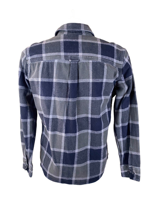 Chemise à carreaux R.D.D Grise Homme M - Trésor