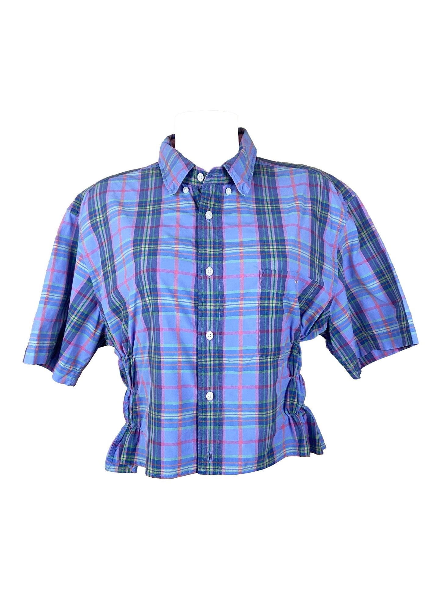 Chemise à smocks upcyclée Eden Park Multicolore XXL - Trésor