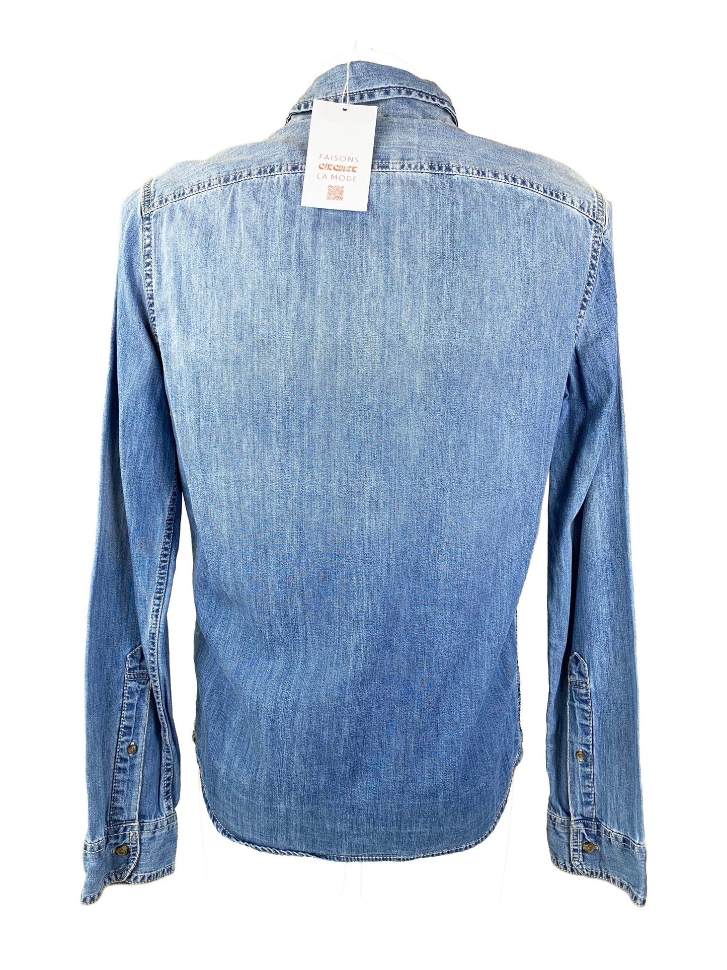 Chemise Abercrombie & Fitch Bleu denim Mixte XS - S - Trésor