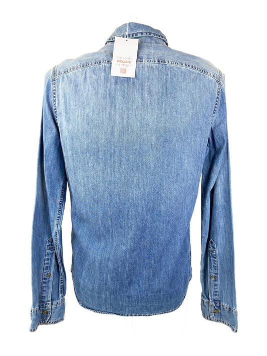 Chemise Abercrombie & Fitch Bleu denim Mixte XS - S - Trésor