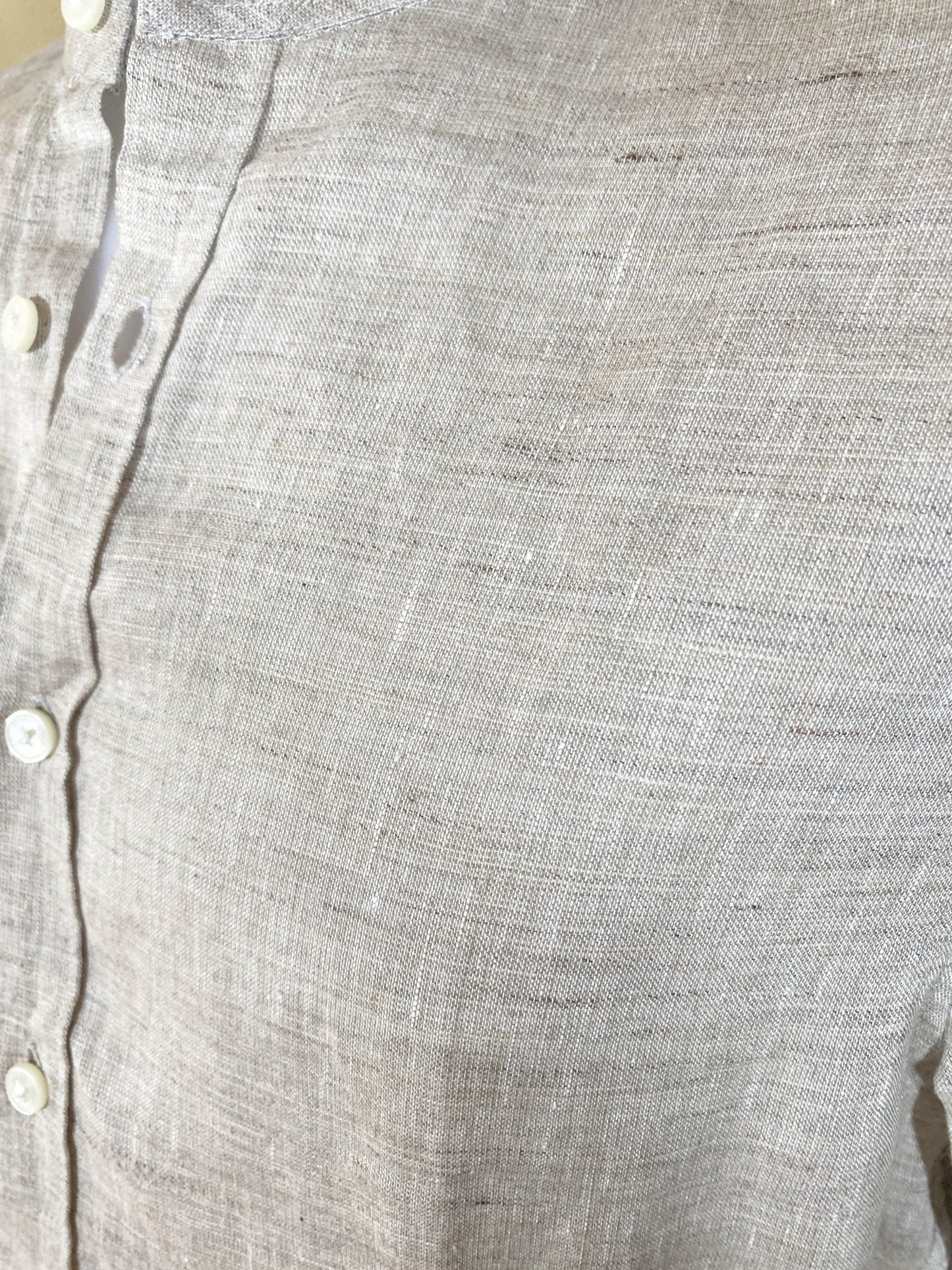 Chemise Burton Beige en lin Homme S - M - Trésor - mode circulaire