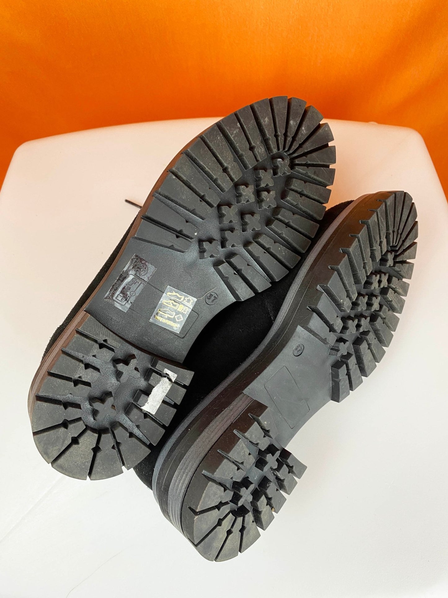 Derbies à lacets NEUVES Tipo Alto Noir Femme 37 - Trésor