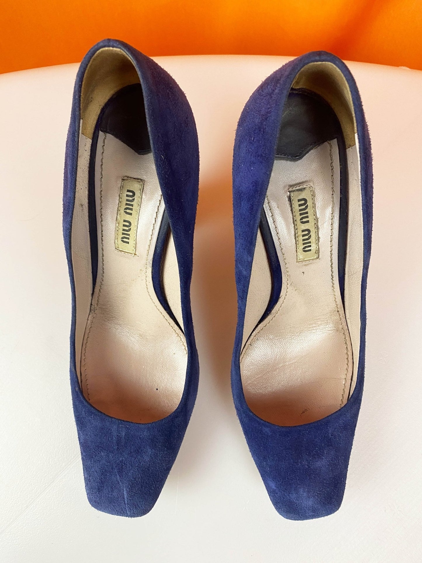 Escarpins Miu Miu vintage Bleu Femme 37 - Trésor