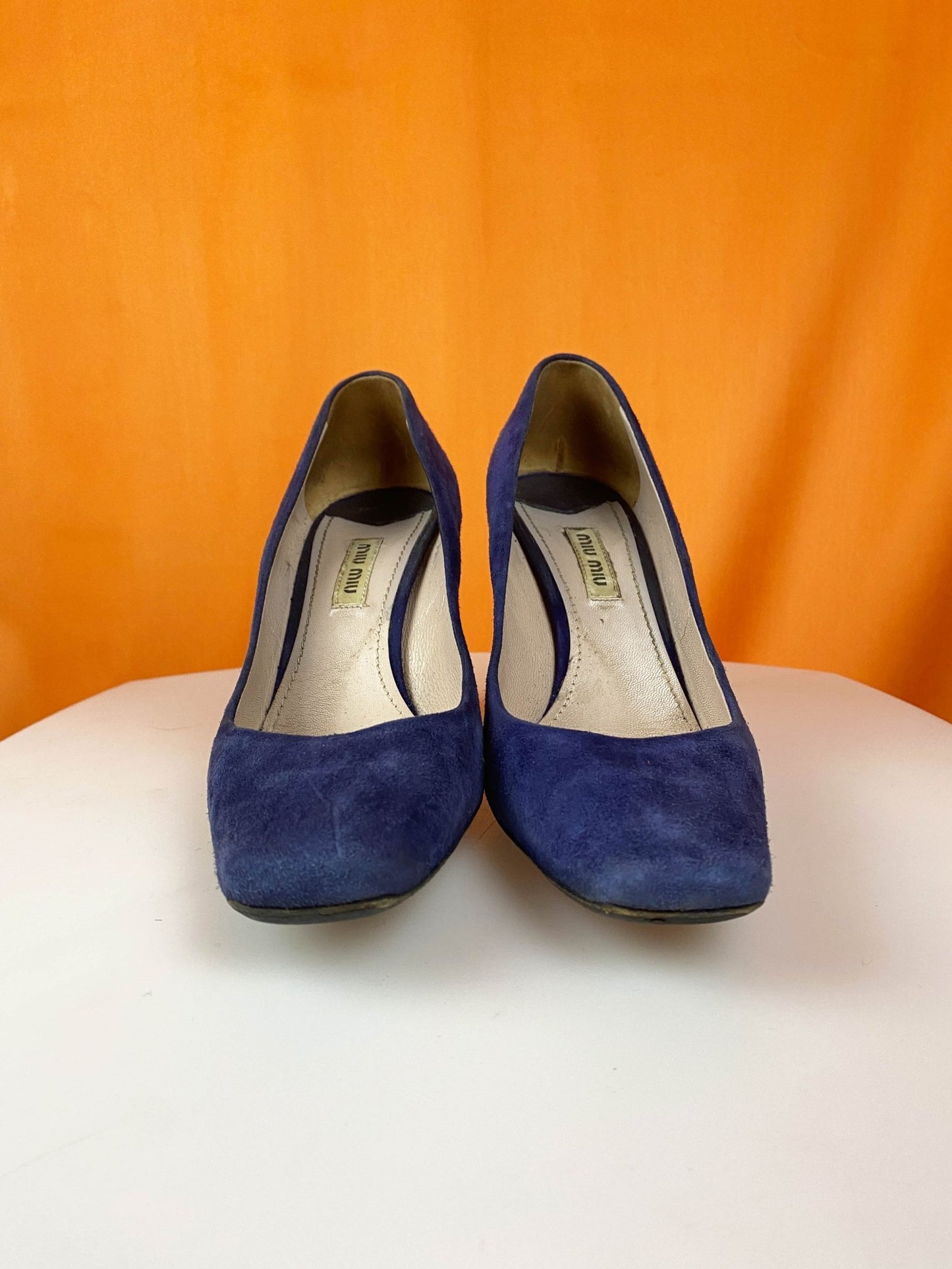 Escarpins Miu Miu vintage Bleu Femme 37 - Trésor