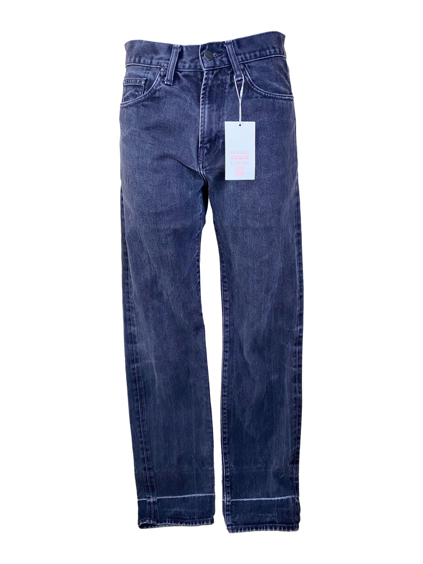 Jean Carhartt Pontiac Gris Mixte M - Trésor