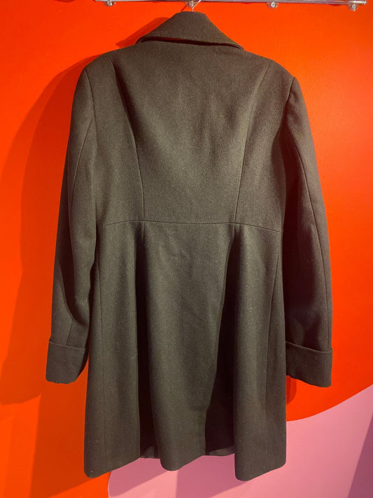 Manteau Benetton 65% laine femme XL - Trésor