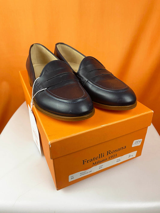 Mocassins Fratelli Rosana Bleus Femme 37 - Trésor