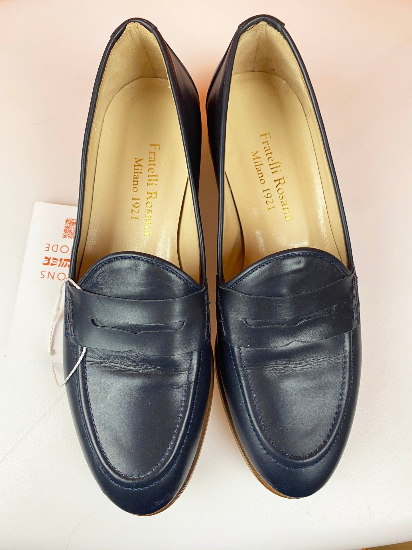 Mocassins Fratelli Rosana Bleus Femme 37 - Trésor