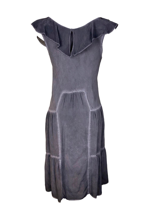 Robe Cop. Copine soie Grise Femme M - Trésor