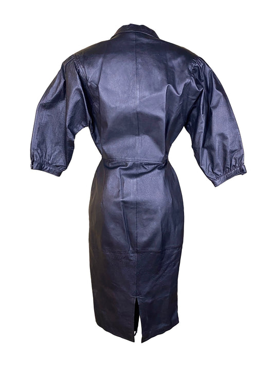 Robe Cuir vintage Noir Femme XS - S - Trésor