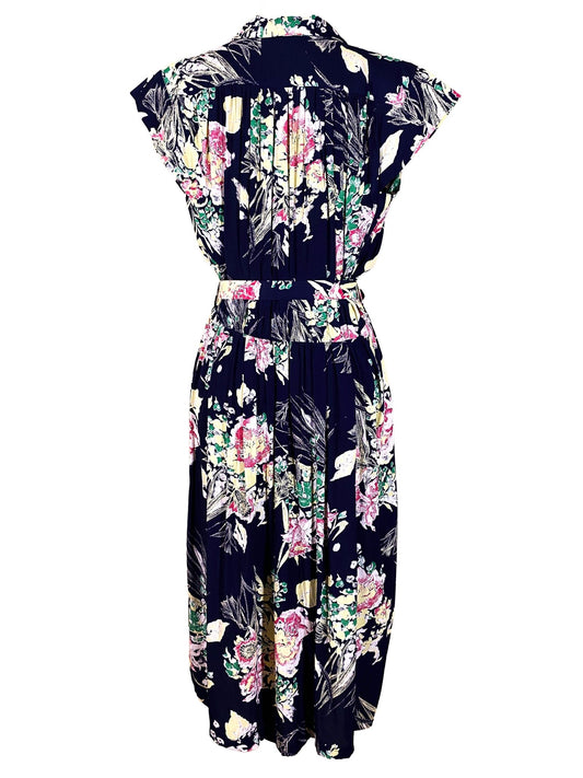 Robe longue vintage Multicolore Femme M - L - Trésor - mode circulaire