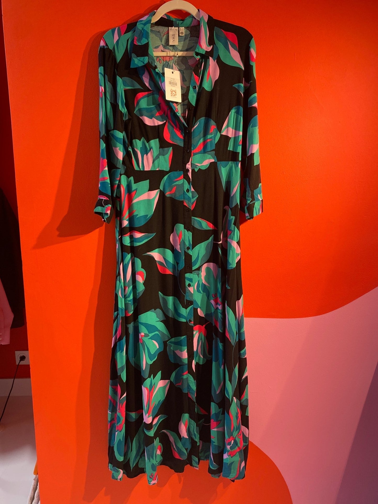 Robe longue YAS femme M - Trésor