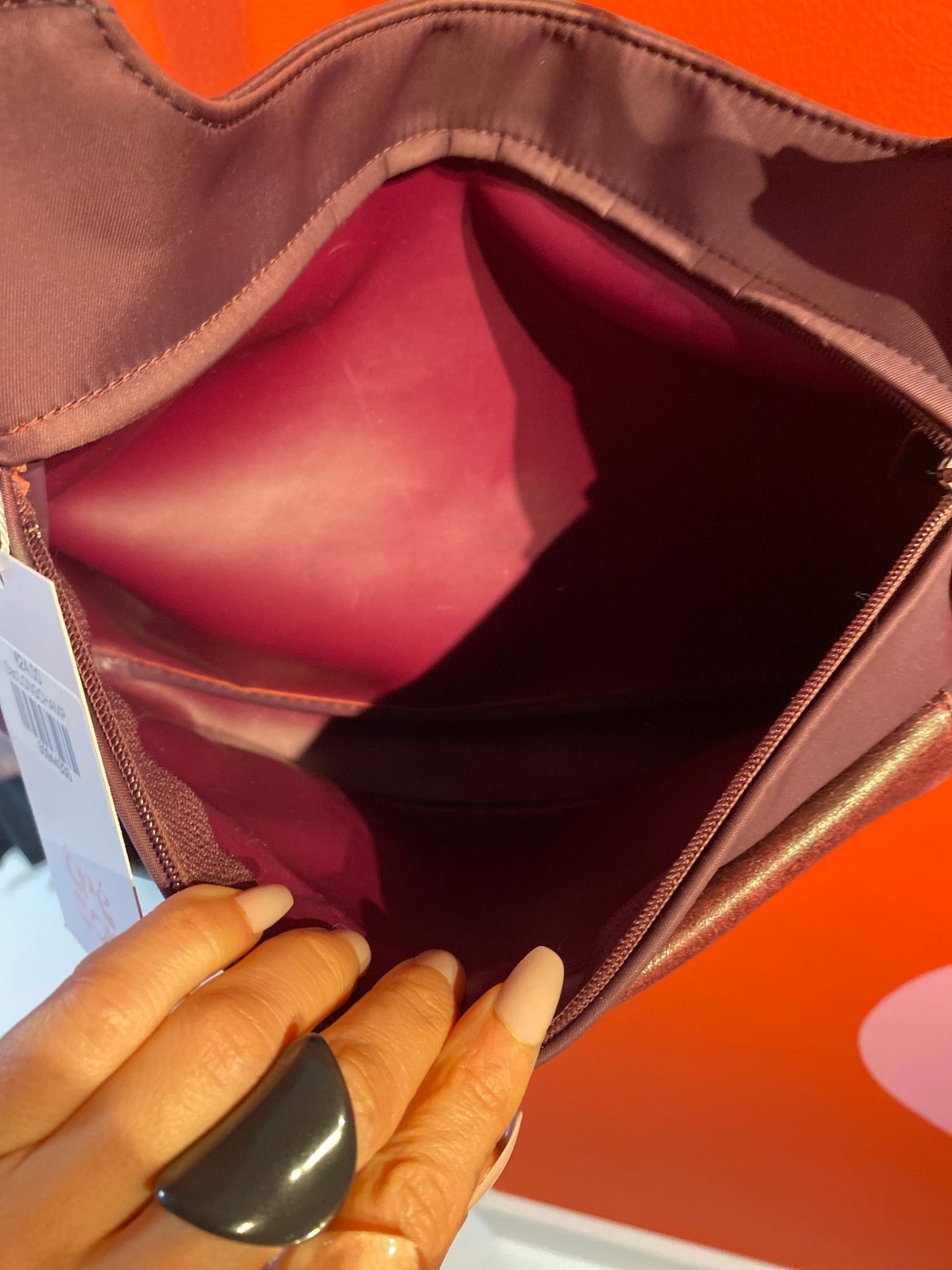 Sac LONGCHAMP bordeaux femme - Trésor