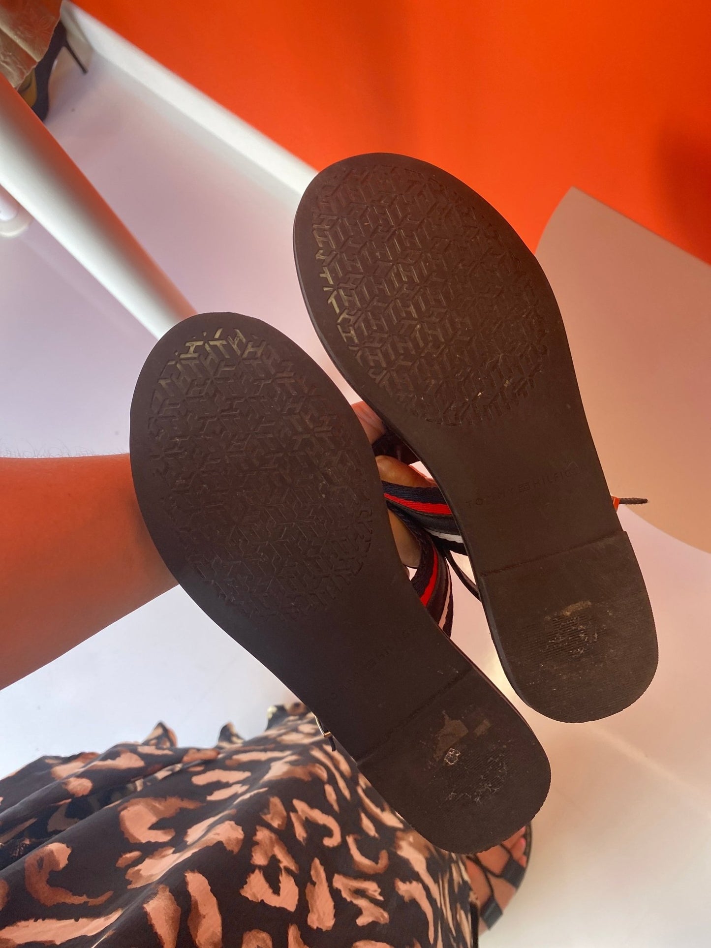 Sandales Tommy Hilfiger femme 37 quasi NEUVES - Trésor