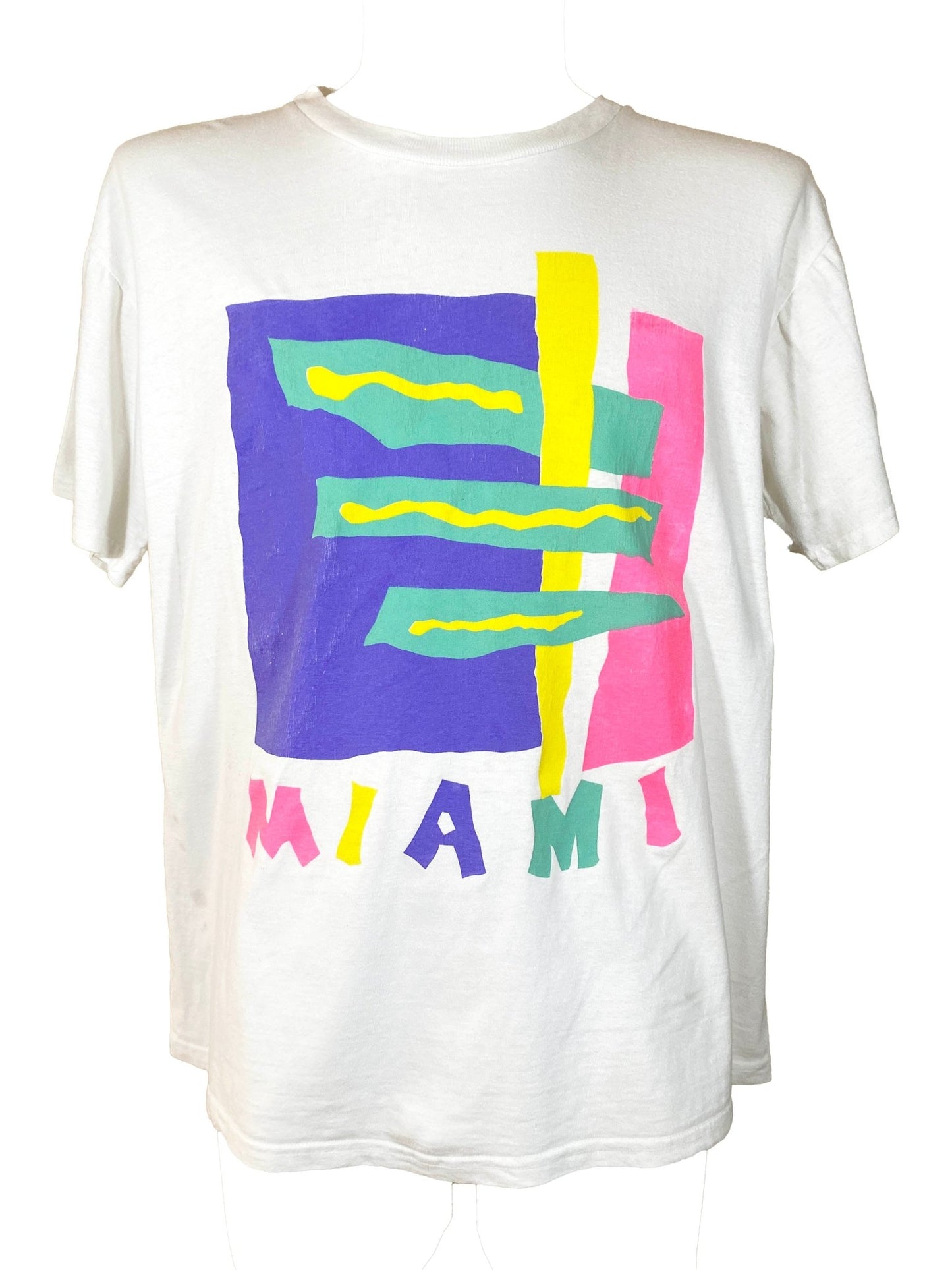 T-shirt Miami Multicolore Mixte L - Trésor - mode circulaire