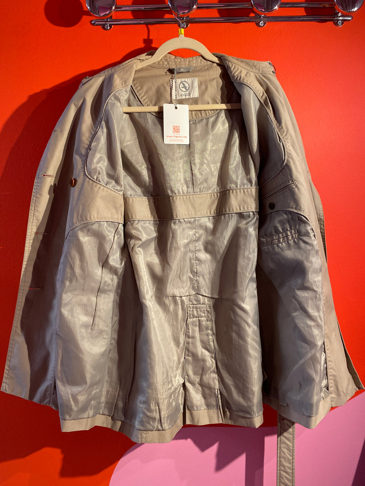 Trench imperméable PREMIUM Femme Aigle M/L