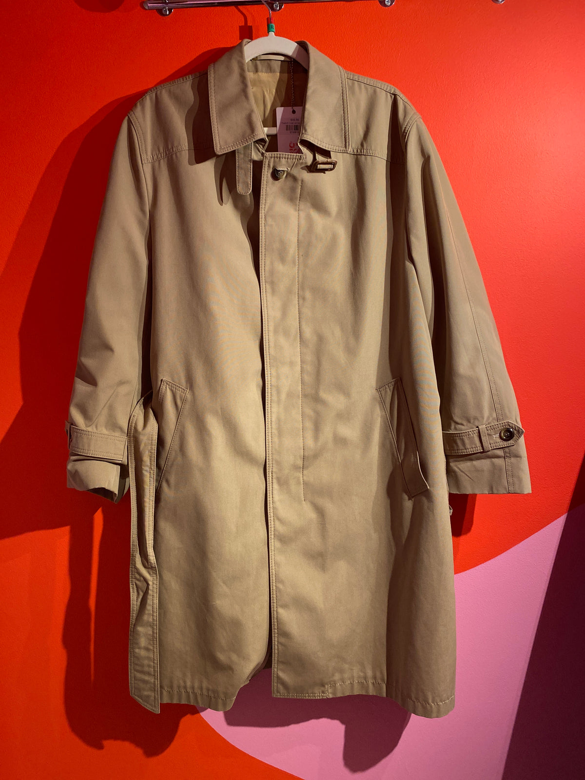 Trench coat/pardessus vintage homme Jupiter XL