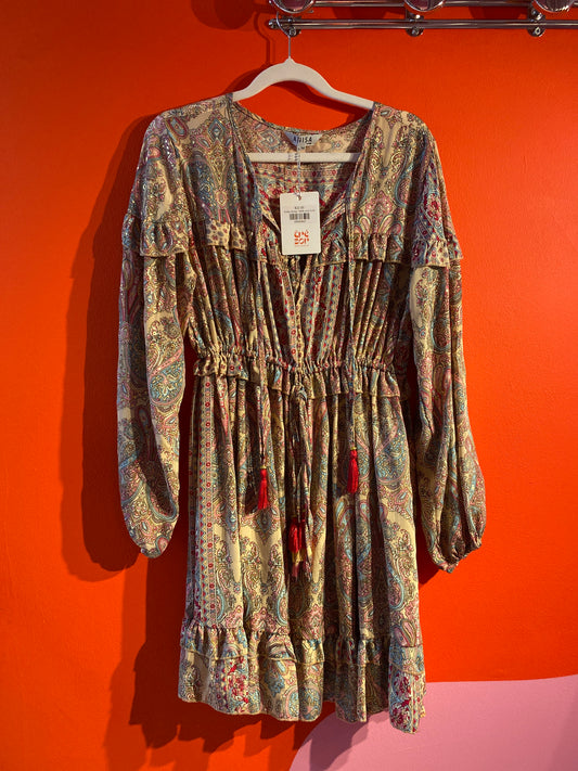 Robe Anisa 100% soie femme S-M