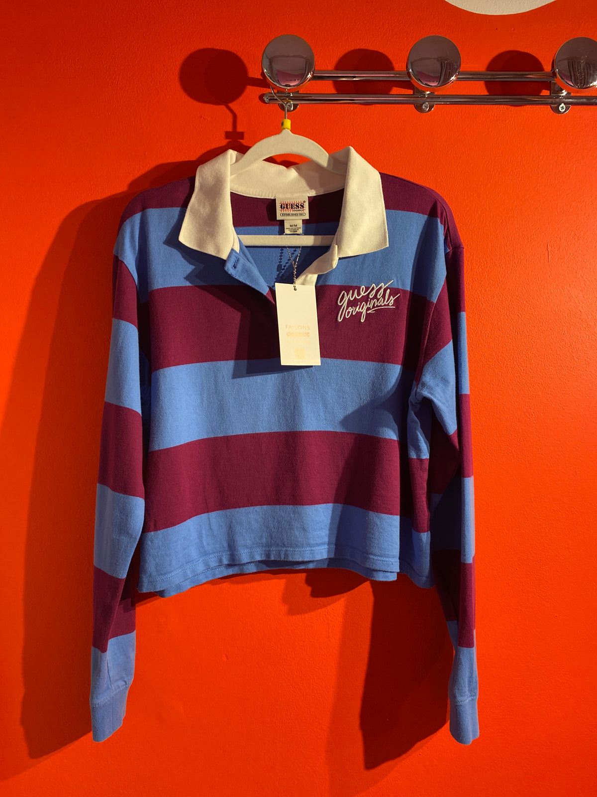 Polo rayé Guess femme M