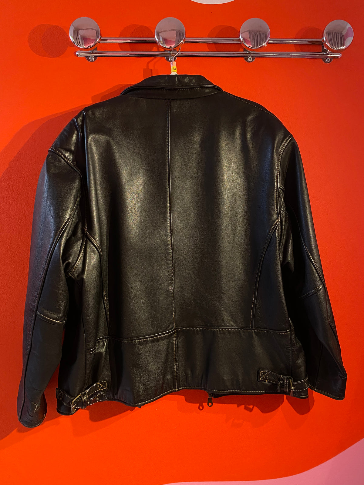 Blouson cuir épais Marciano Guess homme PREMIUM-M