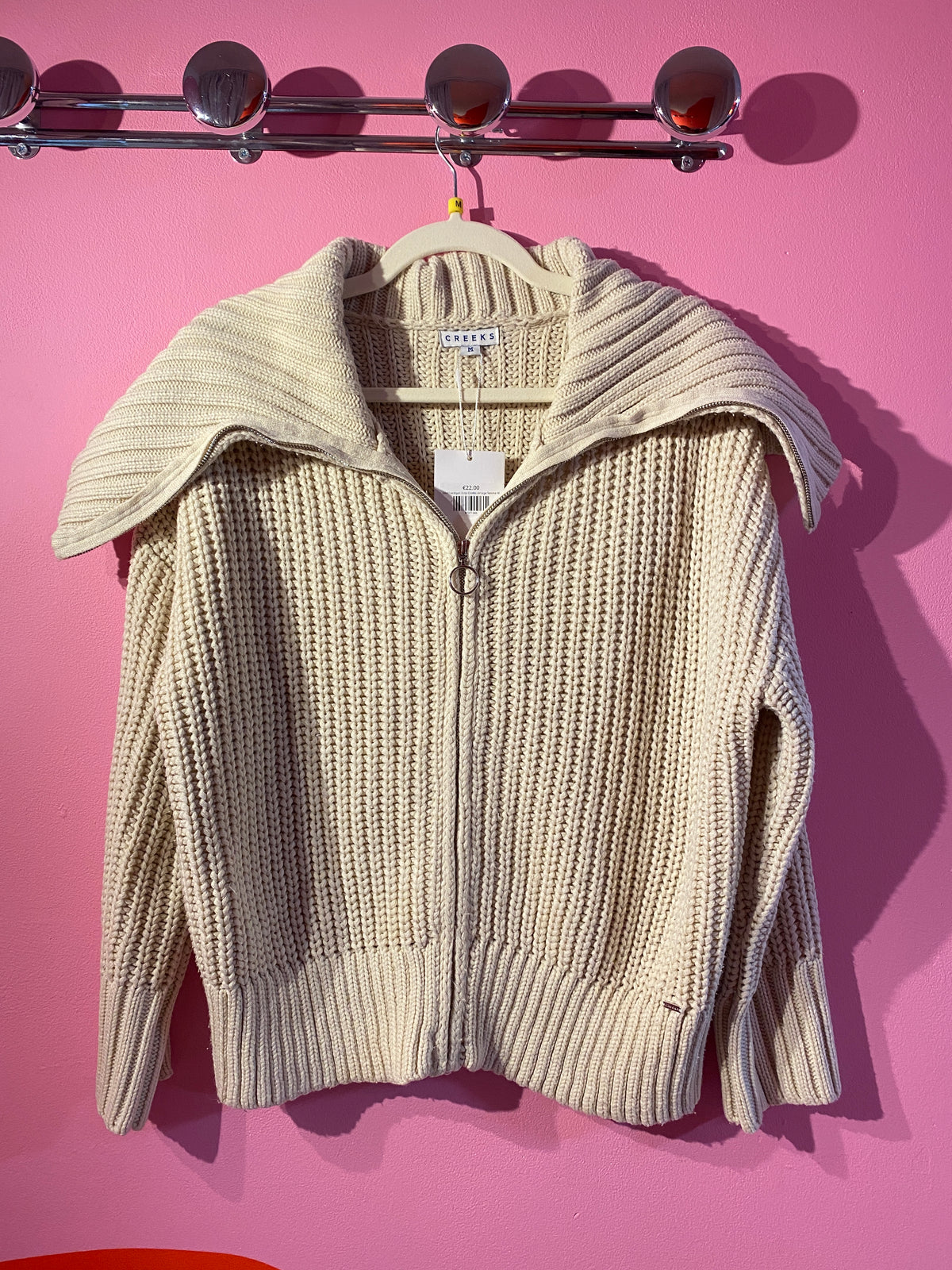 Gilet/cardigan à zip Creeks vintage femme M