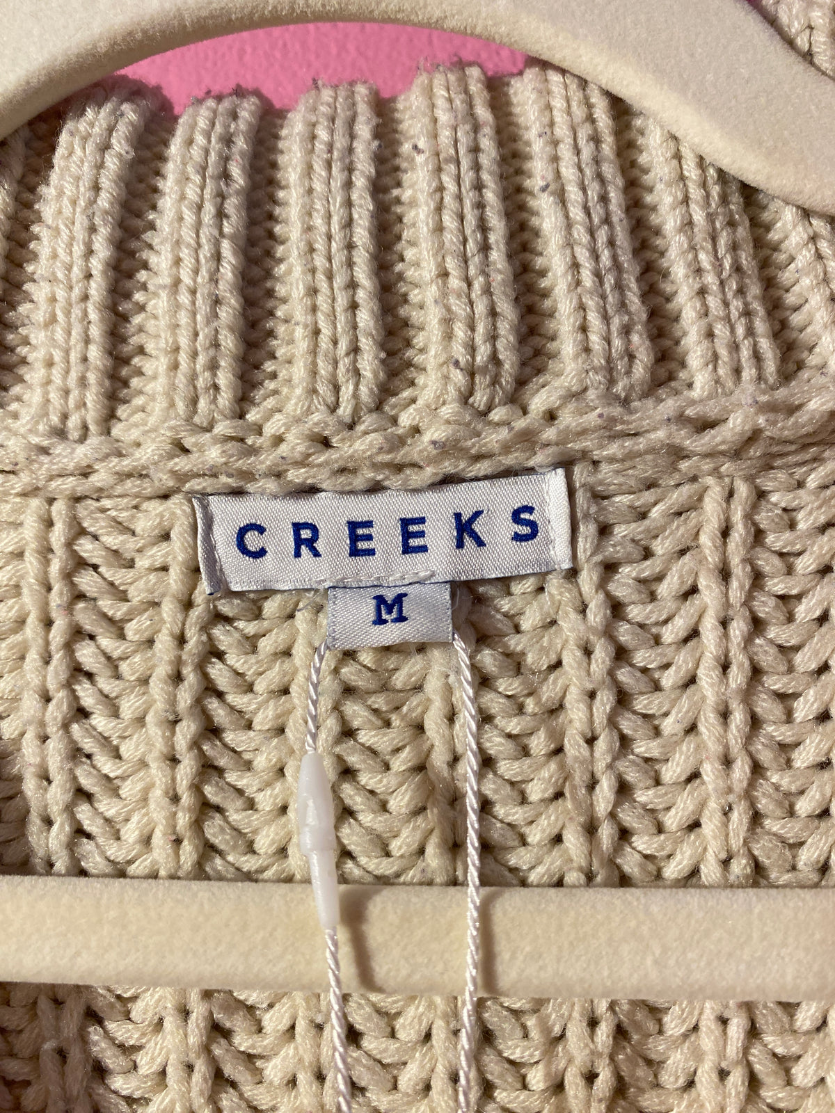 Gilet/cardigan à zip Creeks vintage femme M