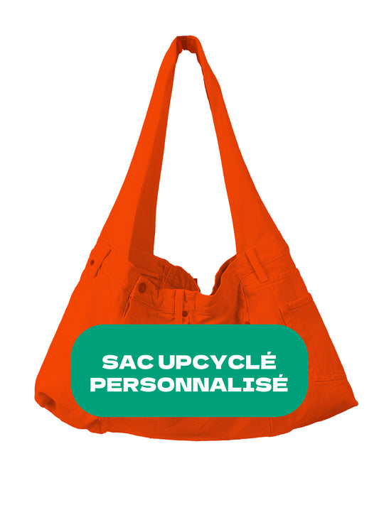 Sac « Samossa » personnalisé - upcycling