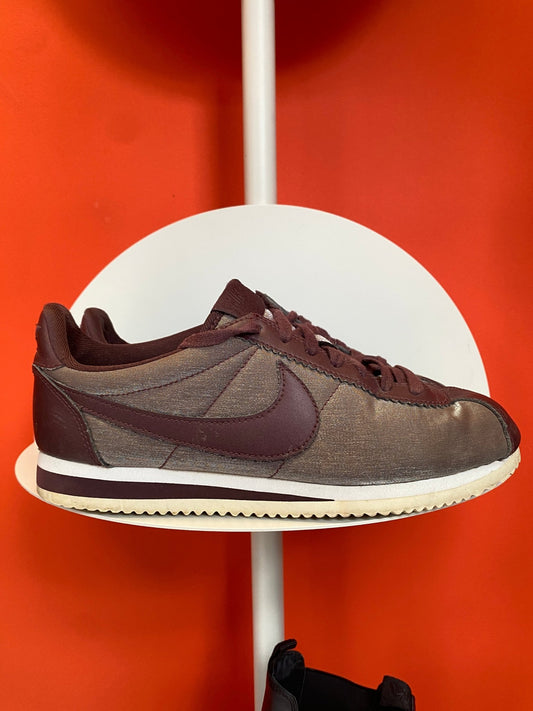 Baskets Nike Cortez vintage bordeaux Femme 38,5 - Trésor