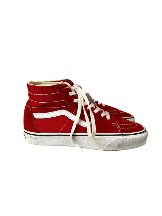 Baskets Vans Rouge Mixte 40 - Trésor