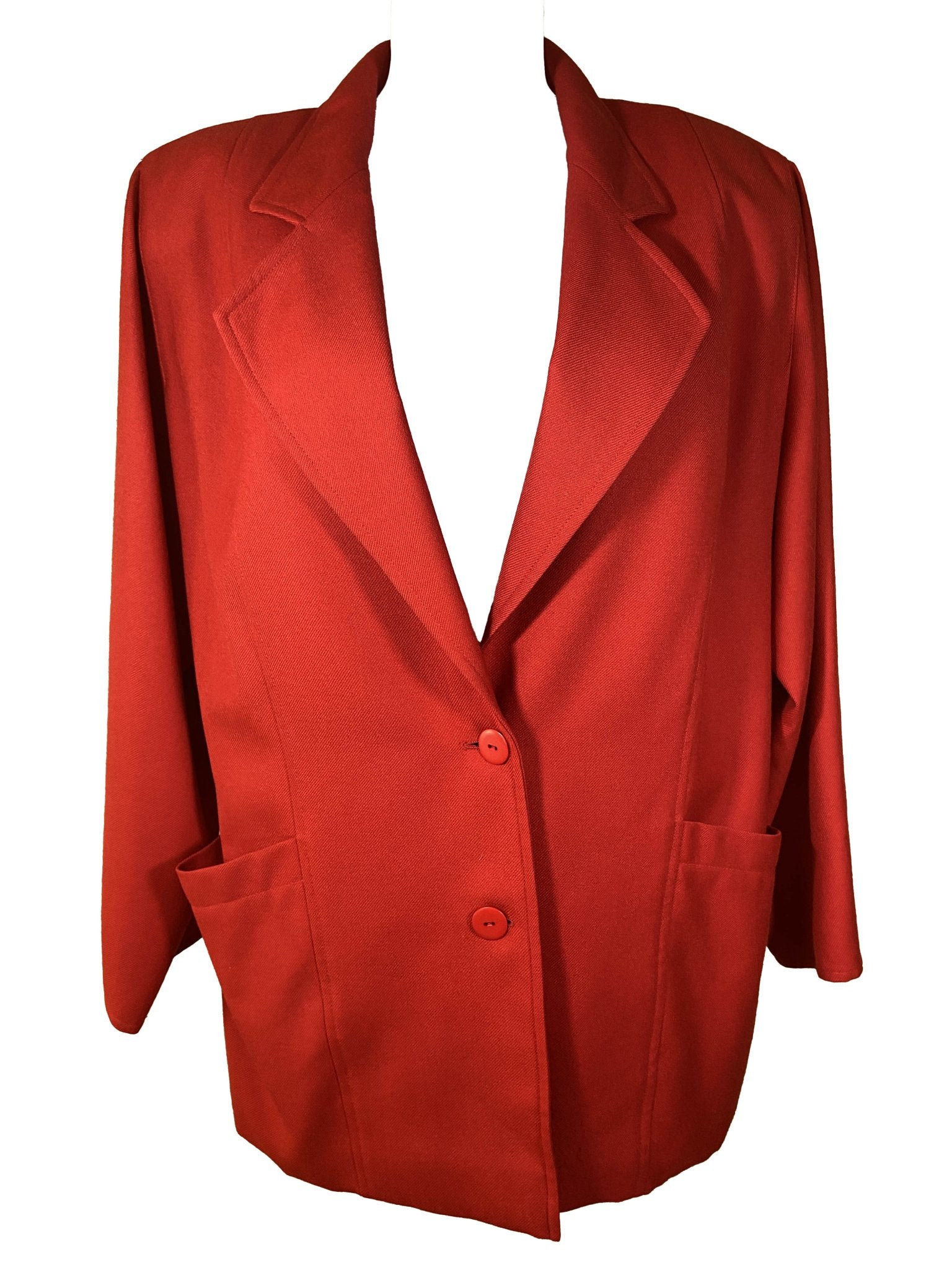 Blazer Caroline Rohmer Rouge Femme XL - Trésor - mode circulaire