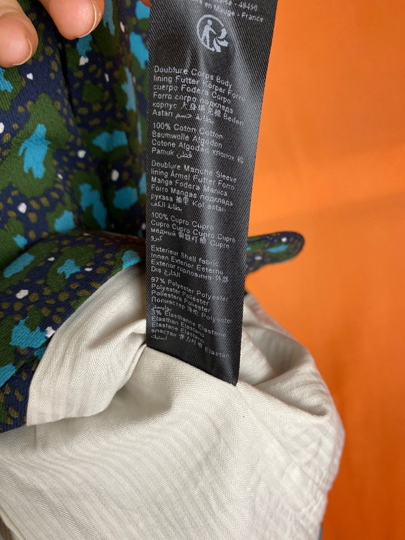 Blazer léopard bleu/vert IKKS femme XS - Trésor