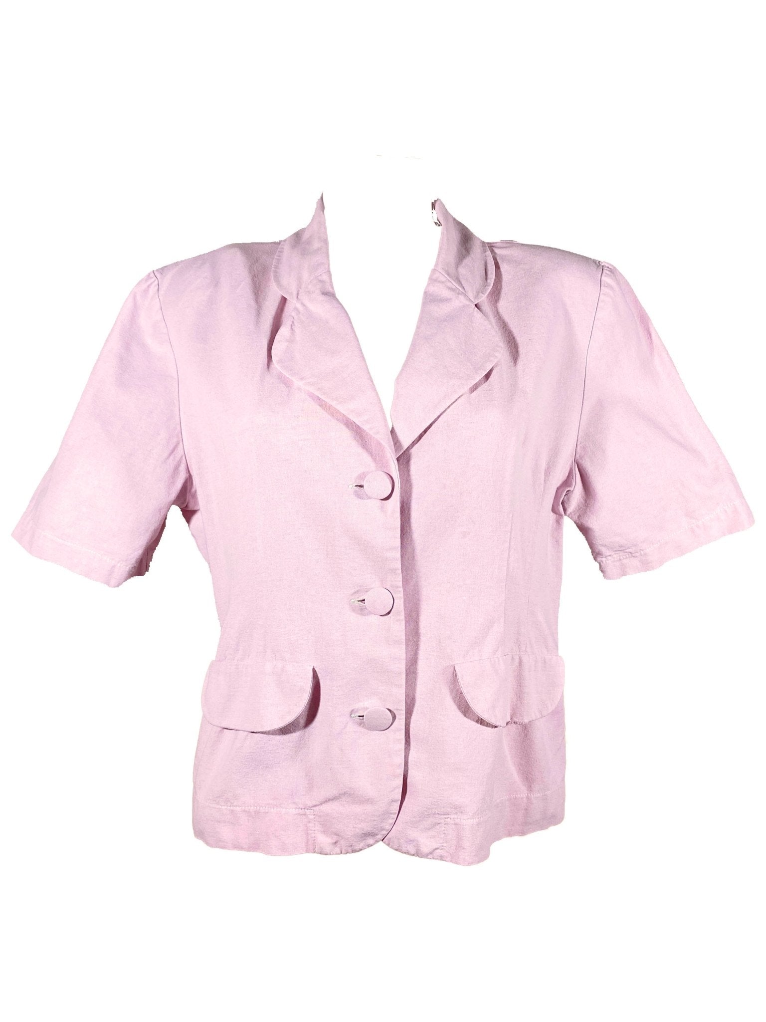 Blazer manches courtes Pimkie vintage rose Femme XL - Trésor - mode circulaire