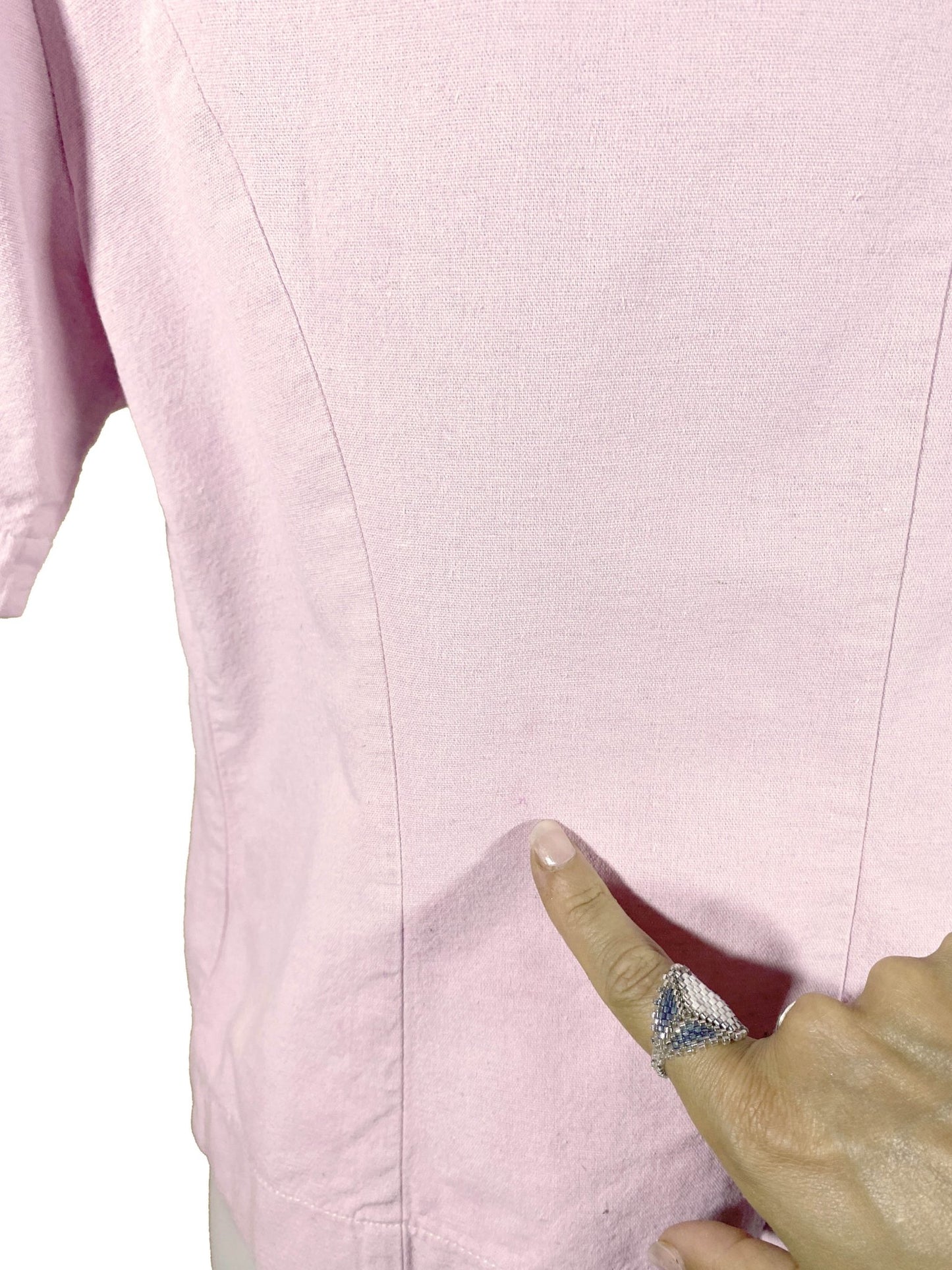 Blazer manches courtes Pimkie vintage rose Femme XL - Trésor - mode circulaire