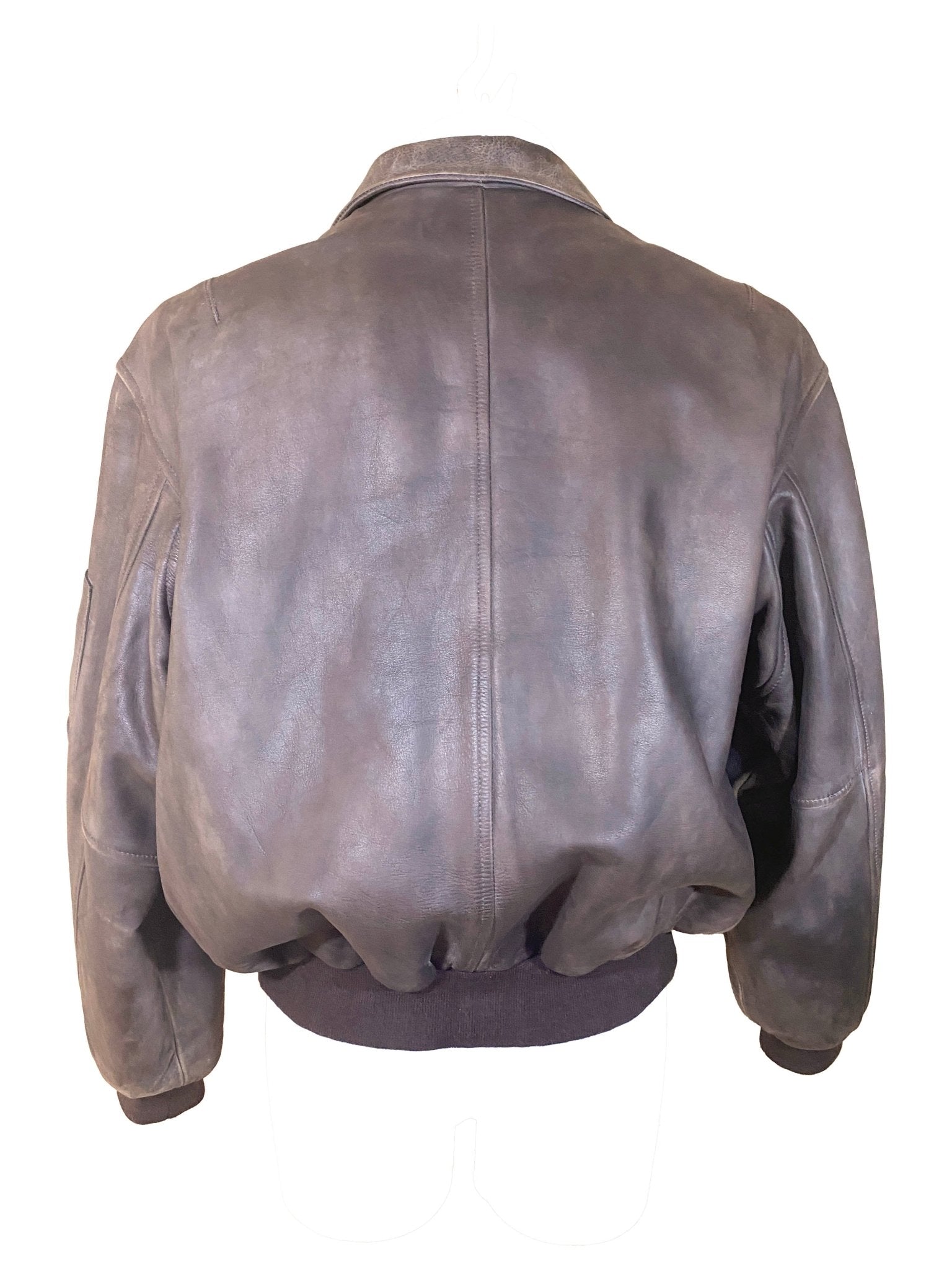 Blouson en cuir vintage Redskins brun Homme XL - Trésor - mode circulaire