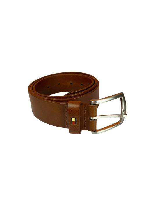 Ceinture cuir Tommy Hilfiger marron Homme L - Trésor