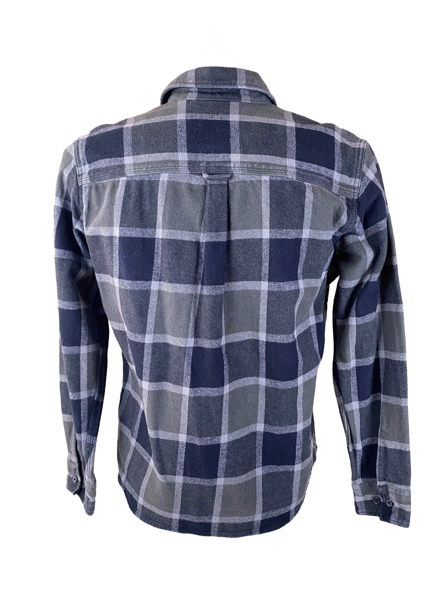 Chemise à carreaux R.D.D Grise Homme M - Trésor