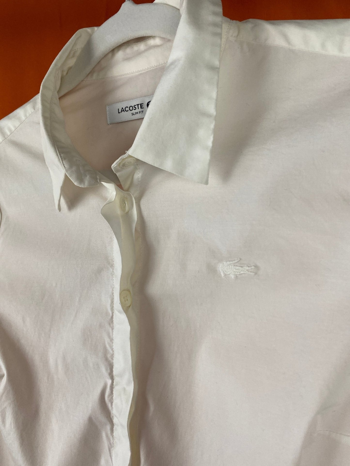 Chemise blanche Lacoste femme S - Trésor