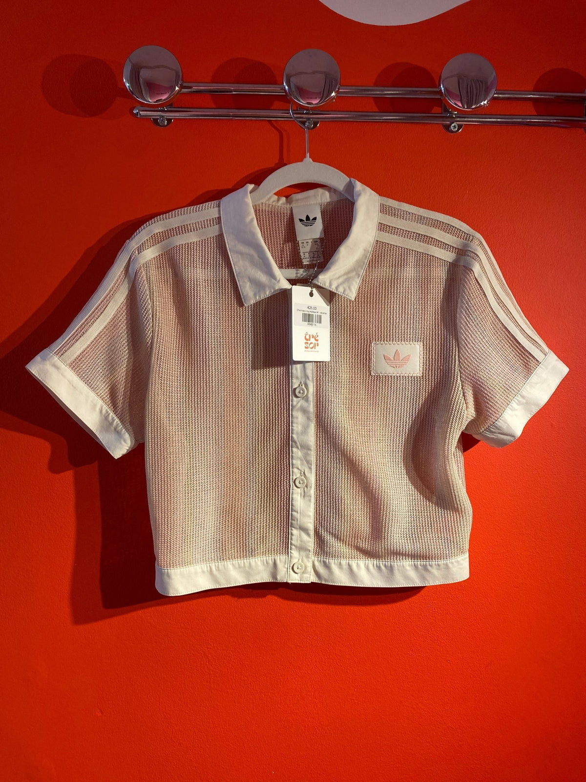 Chemise crop Adidas femme M - Trésor