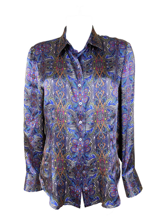 Chemise en soie BM company Multicolore XL - Trésor