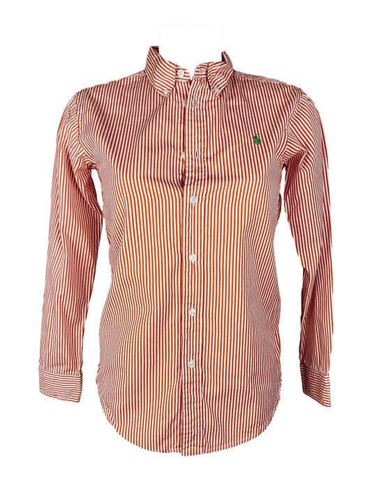 Chemise Ralph Lauren Orange Femme XS - Trésor