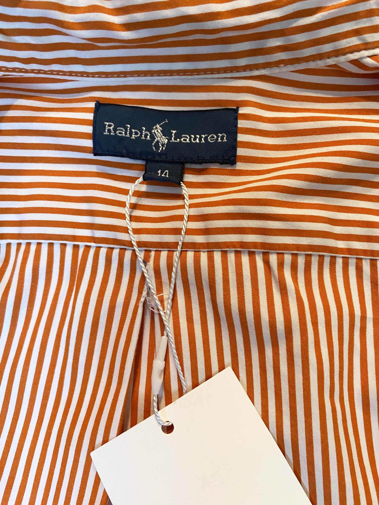 Chemise Ralph Lauren Orange Femme XS - Trésor